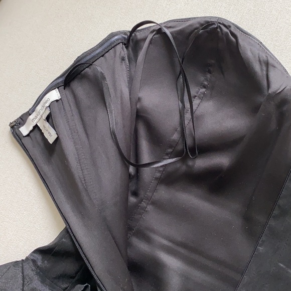 BCBG Max & Cleo Black Strapless Formal Dress - Picture 9 of 11